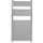 NOVASERVIS Badheizkörper 600 x 1600 mm 300 W Silber/R