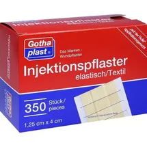 Gothaplast Verbandpflasterfabrik GmbH GOTHAPLAST Injektionspfl.1,25x4 cm 350 St