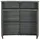 vidaXL Bartisch 120 x 55 x 110 cm Grau