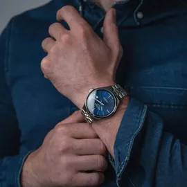 Bruno Söhnle Turin II Big Edelstahl 41 mm 17-13225-342