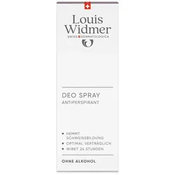 Widmer Deo Spray Antiperspirant