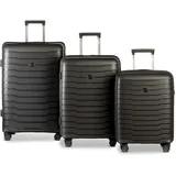 Worldpack Portland Koffer-Set 3-tlg. schwarz