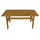 FRG Freital Gartentisch 150 x 70 x 74 cm Braun/Bronze