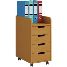 VCM Rollcontainer Konal Mini buche