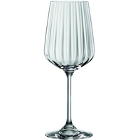 Spiegelau 4-teiliges Weißweinglas-Set, Weingläser, Kristallglas, 440 ml, LifeStyle,