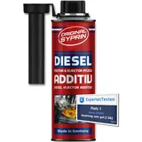 SYPRIN Original Diesel Additiv - Kraftstoffzusatz für Dieselmotoren Dieselsystem I Dieseladditiv Kraftstoffadditiv Injektoren Injektor - 250ml