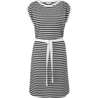 s.Oliver - Kleid aus Modalmix, Damen, schwarz|weiß, 38