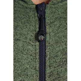 Jan Vanderstorm Fleecejacke ASVA Herren Grün 5XL