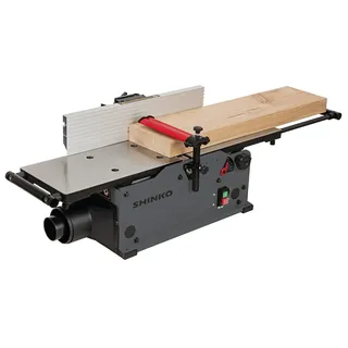 Shinko AH200s Abrichthobelmaschine | 200 mm Hobelbreite | Gusseisentische | 1200 W | präzise Holzbearbeitung für Werkstatt & Heimwerker