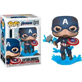 Funko Pop! Avengers Endgame Captain America with Broken Shield - Mjölnir