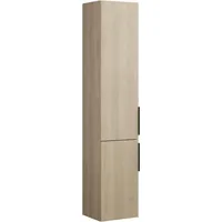 Burgbad Eqio Hochschrank 1760x350x320 Eiche Dekor Cashmere / Eiche