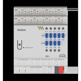 Theben Schalt-/Dimmaktor SM 4 KNX