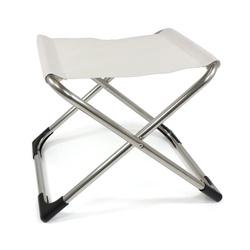 Fiam - Chico Hocker, Aluminium / weiß