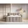 Selsey Boxspringbett 180 x 200 cm H2 Graubeige