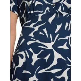 Zero Minikleid mit Print Blau/Cream 34