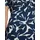 Zero Minikleid mit Print Blau/Cream 34