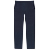 SCHIESSER Damen Schlafhose lang Lounge Marleneschnitt Modal-Mix + Relax Pyjamaunterteil, blau_175482, 36