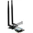 Inter-Tech Wi-Fi 6 PCIe Adapter EP-134 Antenne,Bluetooth 5,2