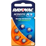 Rayovac Hörgerätebatterien Typ 13/PR48/1.45V/4606/Retail Zink-Luft orange 60 St.