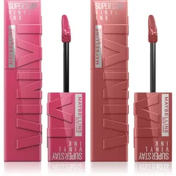 MAYBELLINE NEW YORK SuperStay Vinyl Ink flüssiger Lippenstift 2x4.2 ml