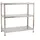 simonclick Ecoclick Metallregal 900 x 800 x 500 cm Silber