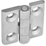 ganter norm Ganter Normelemente, Scharniere - GN 237-NI-60-60-A-GS, Edelstahl, matt gestrahlt, 1 Stück