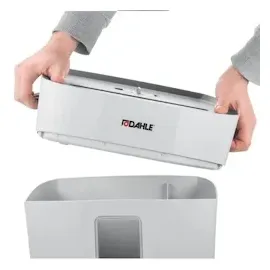 DAHLE PaperSAFE 100 Aktenvernichter 5 Blatt Partikelschnitt 5 x 18mm P-4 12l Vernichtet auch Heftklammern,