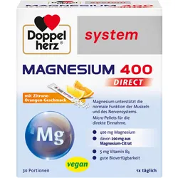 Doppelherz Magnesium 400 Direct system Pellets