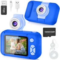 ARNSSIEN Digitalkamera für 3-12 Jahre alte Jungen/Mädchen mit 180° Flip-Objektiv, 2,4" Kinder Selfie Digitalkamera für Kleinkinder mit Video, Weihnachten Geburtstag Festival Geschenke für Kinder,X101