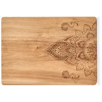 Zeller Schneidebrett-Set Holz 1 40 x 29 x 1,5 cm Beige