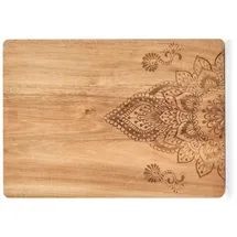 Zeller Schneidebrett-Set Holz 1 40 x 29 x 1,5 cm Beige