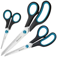 Westcott Papierscheren-Set Easy Grip, 3 St.