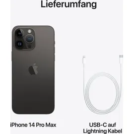 Apple iPhone 14 Pro Max 512 GB Space Schwarz