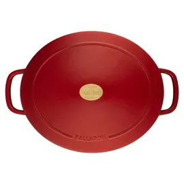BALLARINI Cocotte 31 cm oval kirschrot