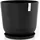 Ecopots Blumentopf ECOPOTS "Oslo 55 + Wassersystem Dunkelgrau", grau (dunkelgrau), B:55cm H:48,5cm T:55cm Ø:52,3cm, Kunststoff, Pflanzgefäße, für innen und außen: frostsicher, bruchsicher und lichtbeständig