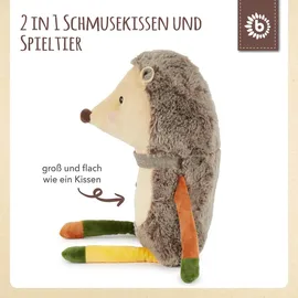 Bieco Plüschfigur Igel 30 cm Braun