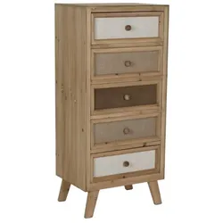 Schubladenschrank Home ESPRIT 48 x 35 x 105 cm