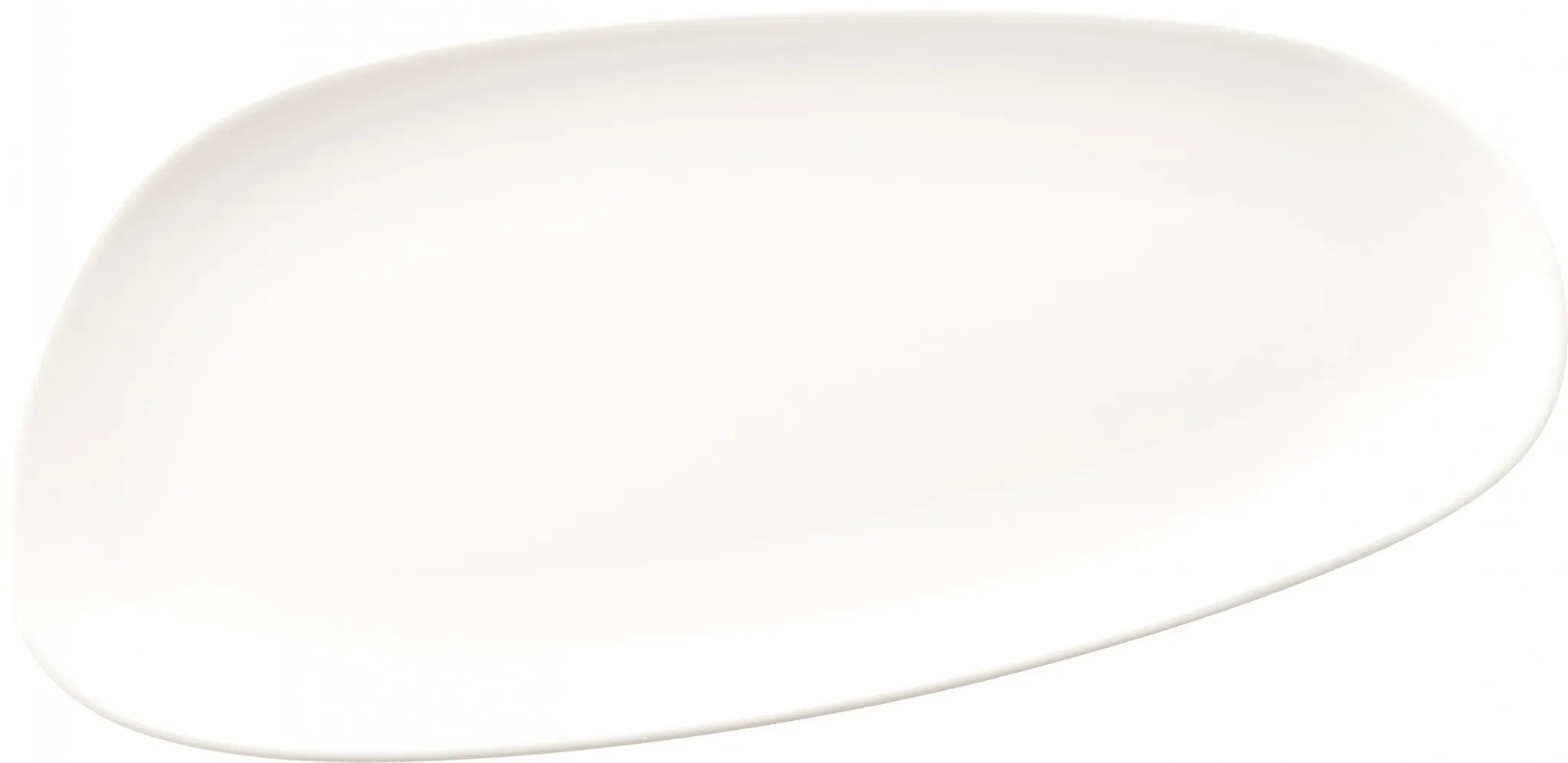 Bonna Premium Porcelain Vago Cream Platte oval 36 cm | Mindestbestellmenge 12 Stück