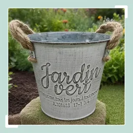 Relaxdays Ø 14 x 12,5 cm Silber Komplettset