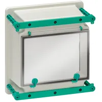 ABN Zählerplatzabdeckung mit Tür 300mm hoch IP54 für BKE