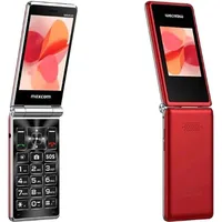 MaxCom Comfort MM835, Klapphandy, Dual-SIM, 8,89 cm (3.5"), 0,3 MP, 1400 mAh, Rot - Rot