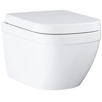 GROHE Euro Keramik Wand-Tiefspül-WC Set, mit WC-Sitz 39693000