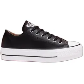 Converse Chuck Taylor All Star Lift Clean Leather Low Top black/black/white 41,5
