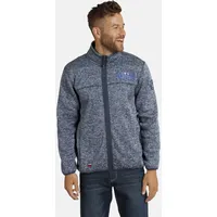 Jan Vanderstorm Strickfleecejacke KOLMUND Herren Dunkelblau L