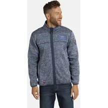 Jan Vanderstorm Strickfleecejacke KOLMUND Herren Dunkelblau L