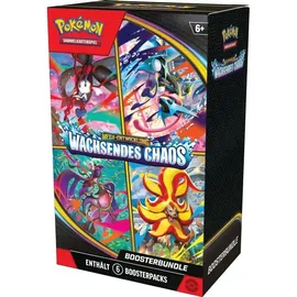 Pokémon Boosterbundle Mega-Entwicklung Wachsendes Chaos (6 Boosterpacks)