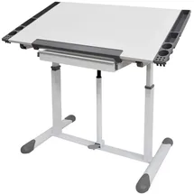 MSZ Design Kinderschreibtisch LIFT Weiß