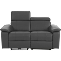 Home Affaire 2-Sitzer »Binado«, mit manueller oder elektrischer Relaxfunktion mit USB-Anschluss, grau