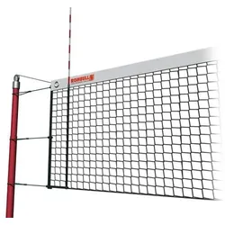 Beachvolleyballnetz Basic Beachvolleyballnetz mit PVC-Top-Band. Farbe: schwarz SCHWARZ No Size