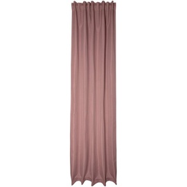 HOMING Vorhang Galdin (1 St.), Verdunklungsvorhang, Akustik, blickdicht, Thermo, Energiesparend, rosa
